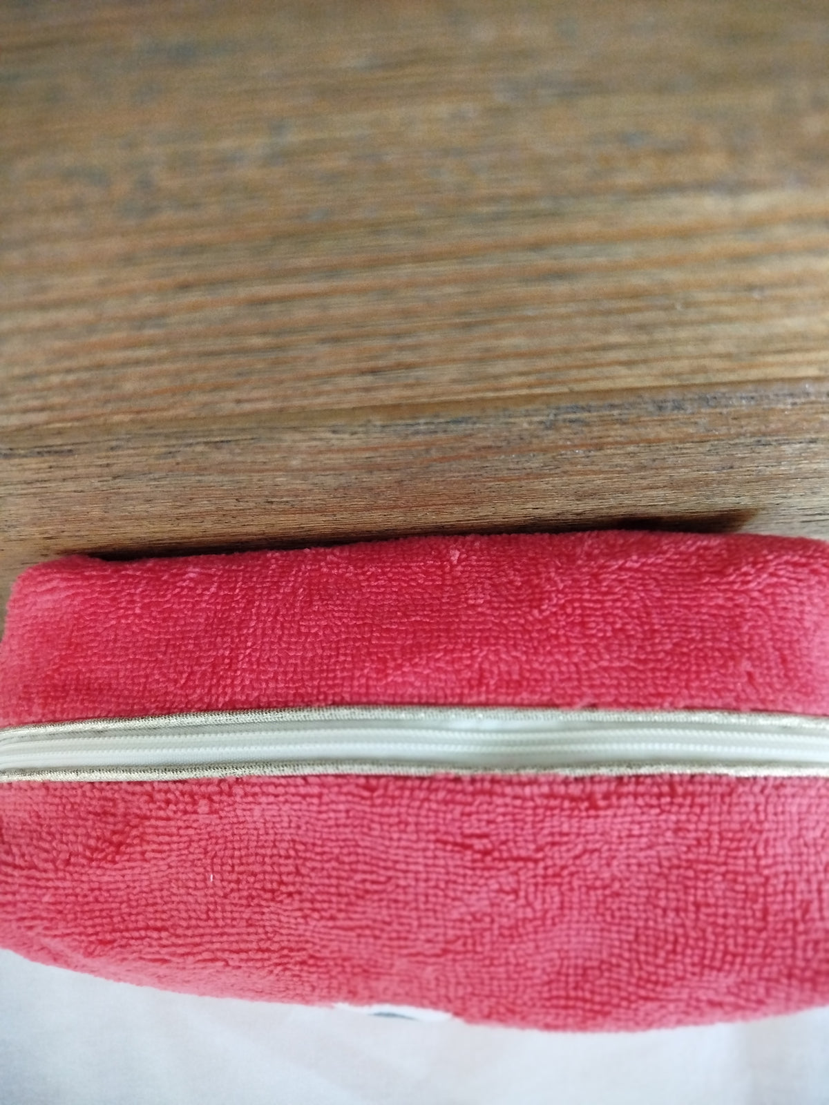 Trousse de Toilette Artisanale - Corail