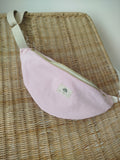 Sac banane - Rayures rose